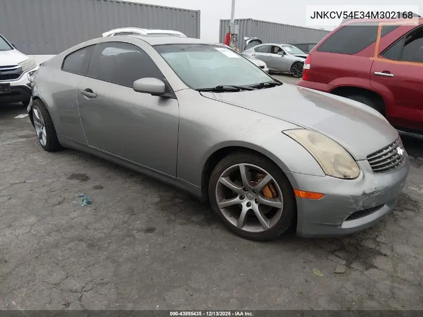 JNKCV54E34M302168 2004 Infiniti G35