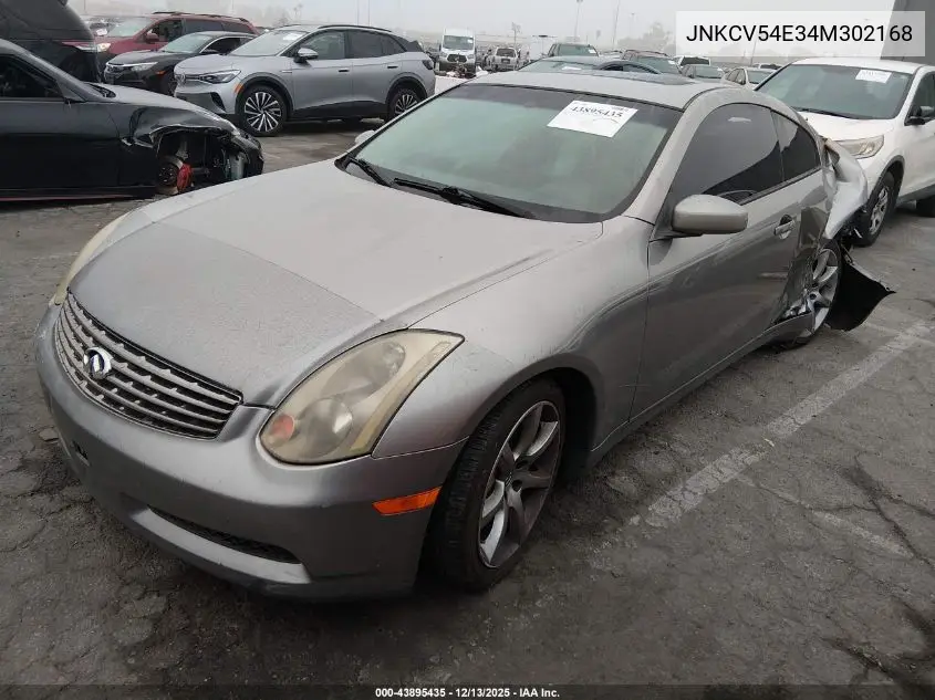 JNKCV54E34M302168 2004 Infiniti G35