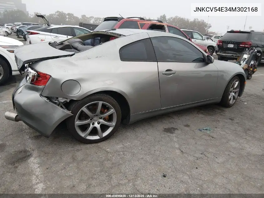 JNKCV54E34M302168 2004 Infiniti G35