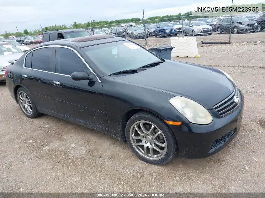 JNKCV51E65M223955 2005 Infiniti G35