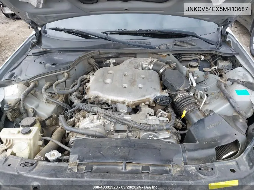 JNKCV54EX5M413687 2005 Infiniti G35