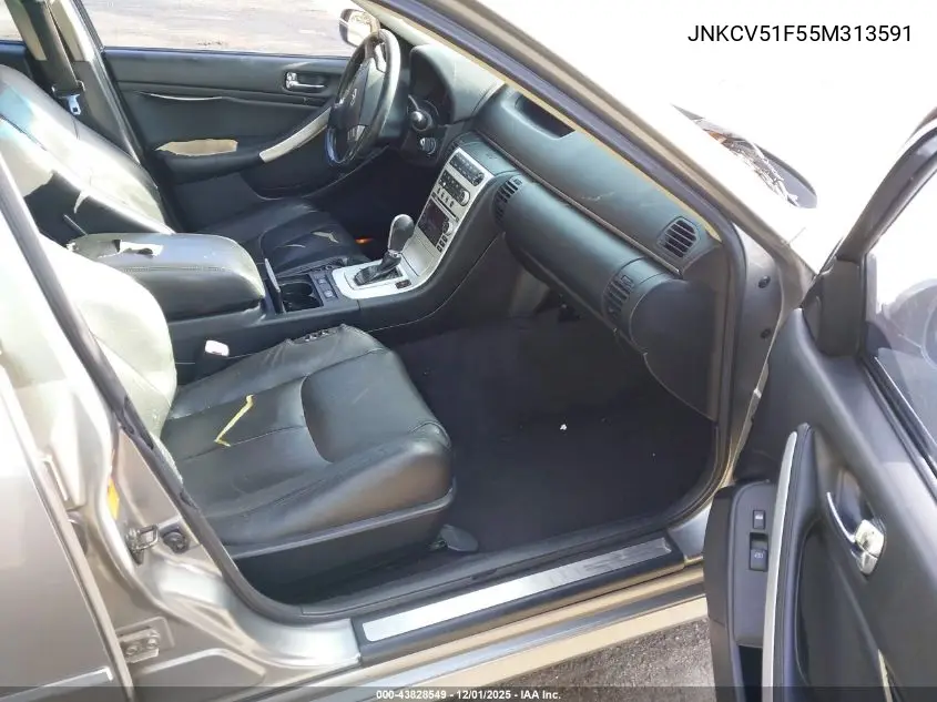 JNKCV51F55M313591 2005 Infiniti G35X