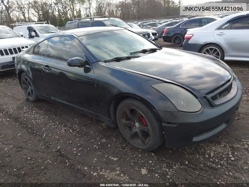 JNKCV54E55M421096 2005 Infiniti G35