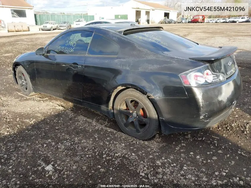 JNKCV54E55M421096 2005 Infiniti G35
