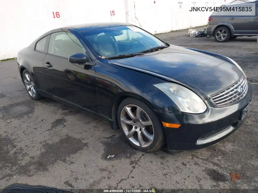 JNKCV54E95M415835 2005 Infiniti G35