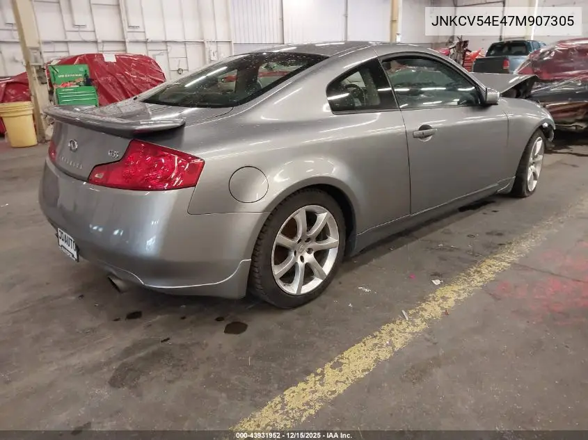 JNKCV54E47M907305 2007 Infiniti G35