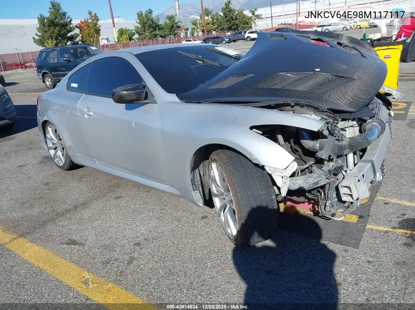 JNKCV64E98M117117 2008 Infiniti G37 Journey