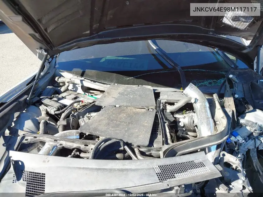 JNKCV64E98M117117 2008 Infiniti G37 Journey