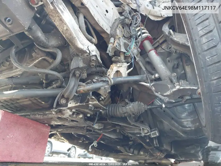 JNKCV64E98M117117 2008 Infiniti G37 Journey
