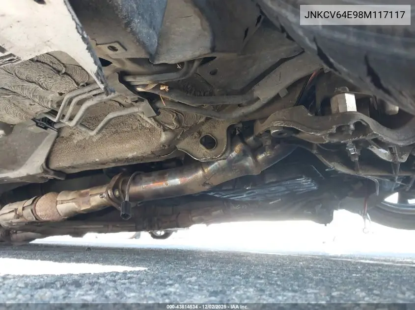 JNKCV64E98M117117 2008 Infiniti G37 Journey