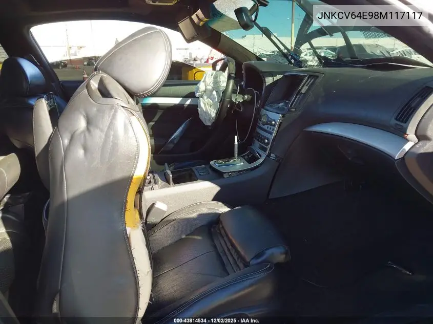 JNKCV64E98M117117 2008 Infiniti G37 Journey