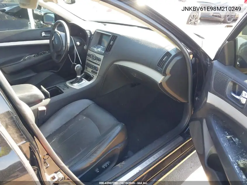 JNKBV61E98M210249 2008 Infiniti G35 Journey