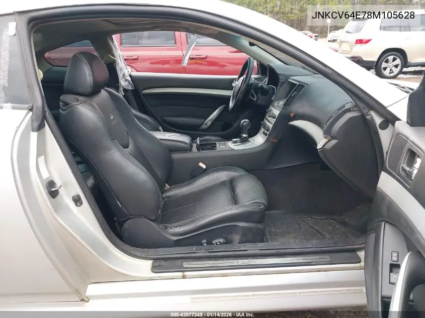 JNKCV64E78M105628 2008 Infiniti G37 Journey/Sport