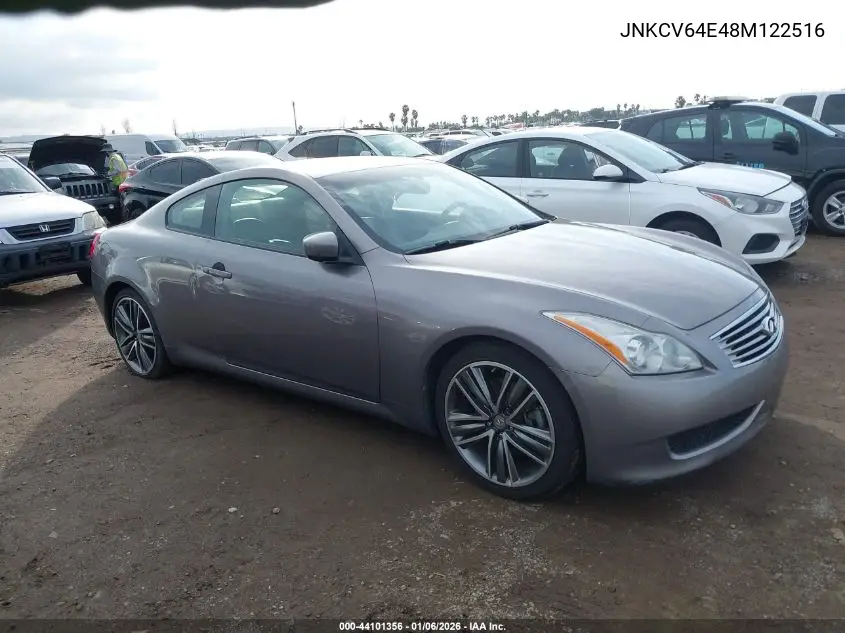 JNKCV64E48M122516 2008 Infiniti G37 Journey