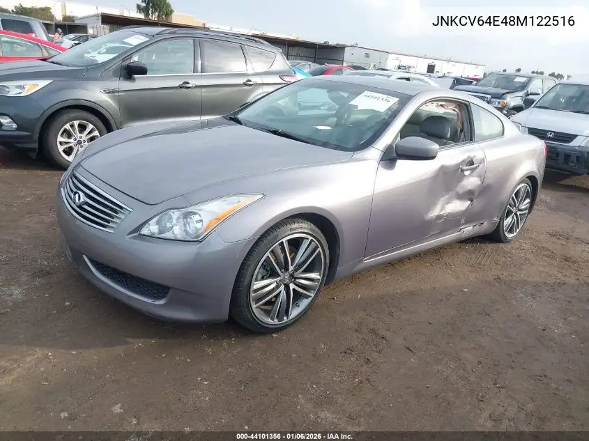 JNKCV64E48M122516 2008 Infiniti G37 Journey