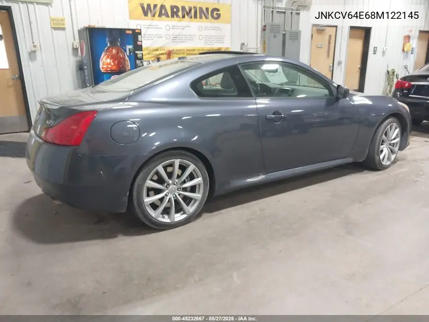 JNKCV64E68M122145 2008 Infiniti G37 Journey