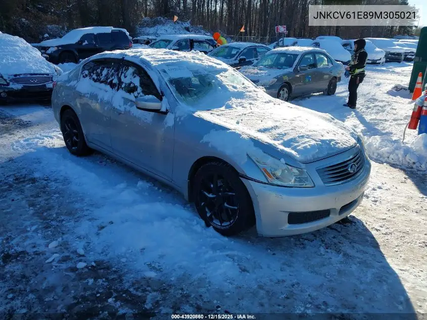 JNKCV61E89M305021 2009 Infiniti G37 Journey