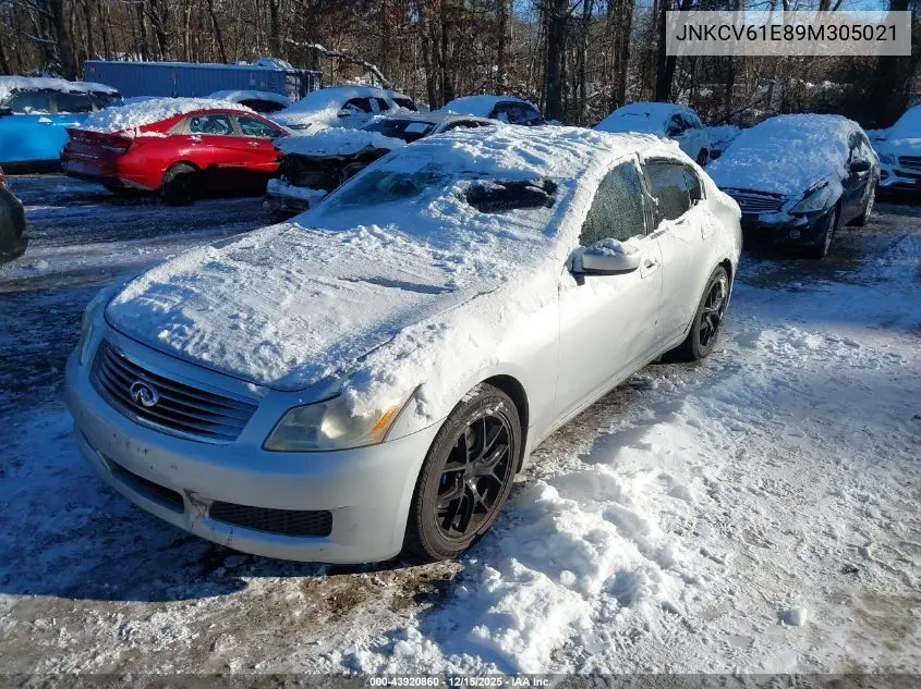JNKCV61E89M305021 2009 Infiniti G37 Journey