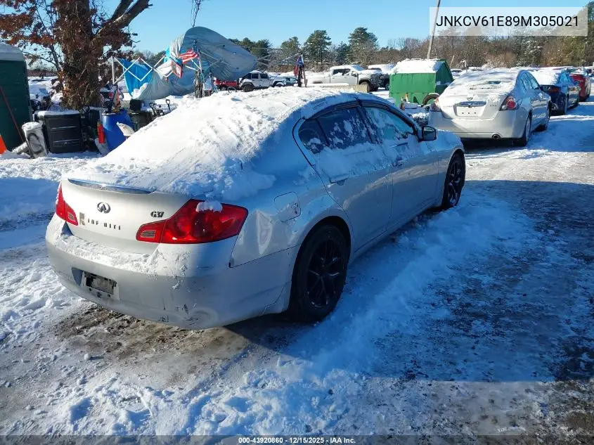 JNKCV61E89M305021 2009 Infiniti G37 Journey