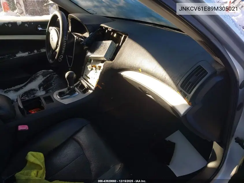 JNKCV61E89M305021 2009 Infiniti G37 Journey