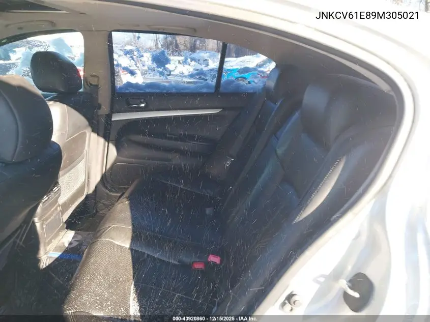 JNKCV61E89M305021 2009 Infiniti G37 Journey