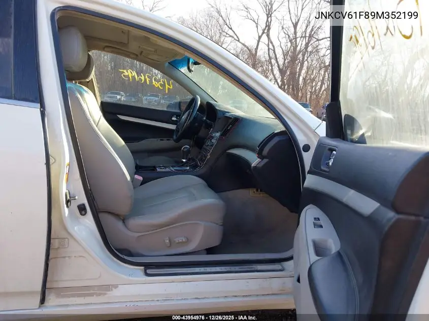 JNKCV61F89M352199 2009 Infiniti G37X