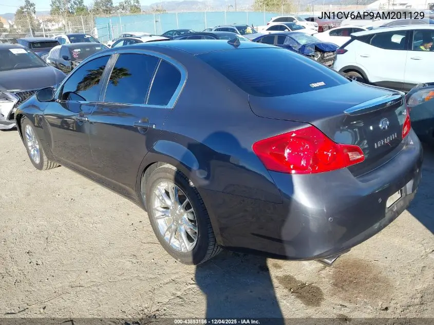 JN1CV6AP9AM201129 2010 Infiniti G37 Journey