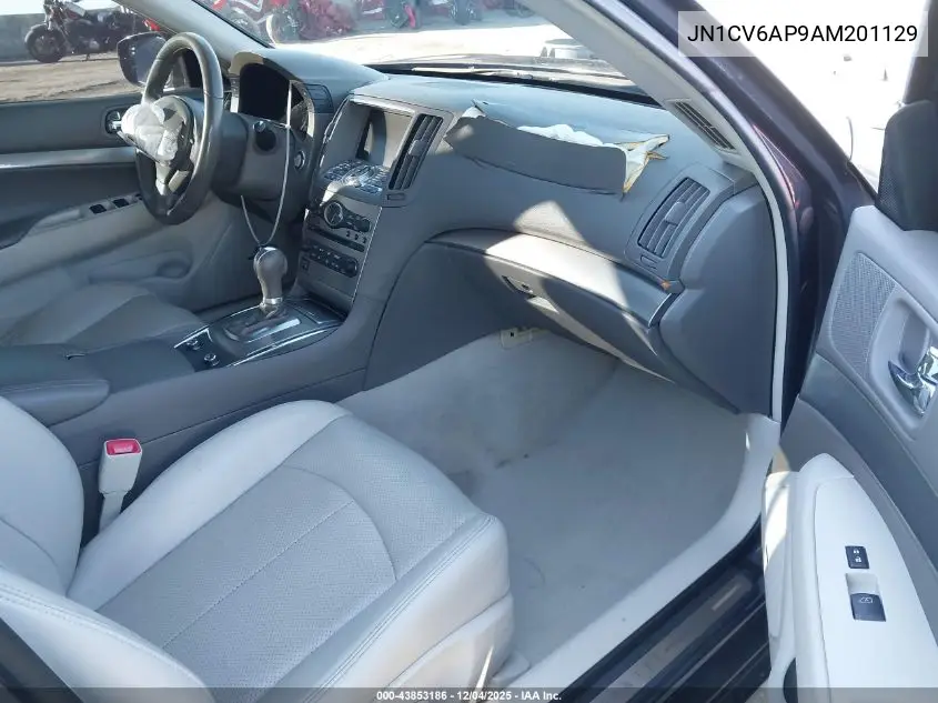 JN1CV6AP9AM201129 2010 Infiniti G37 Journey