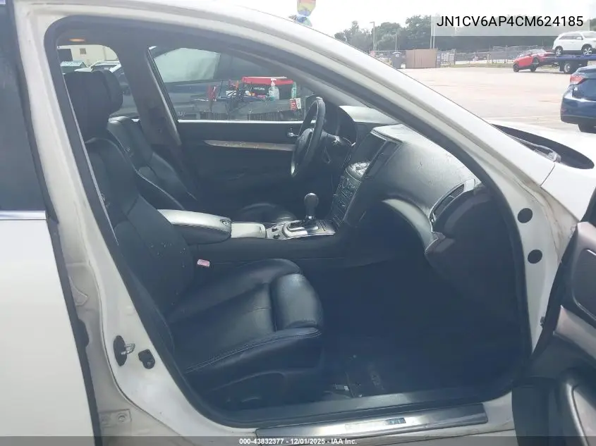 JN1CV6AP4CM624185 2012 Infiniti G37 Journey