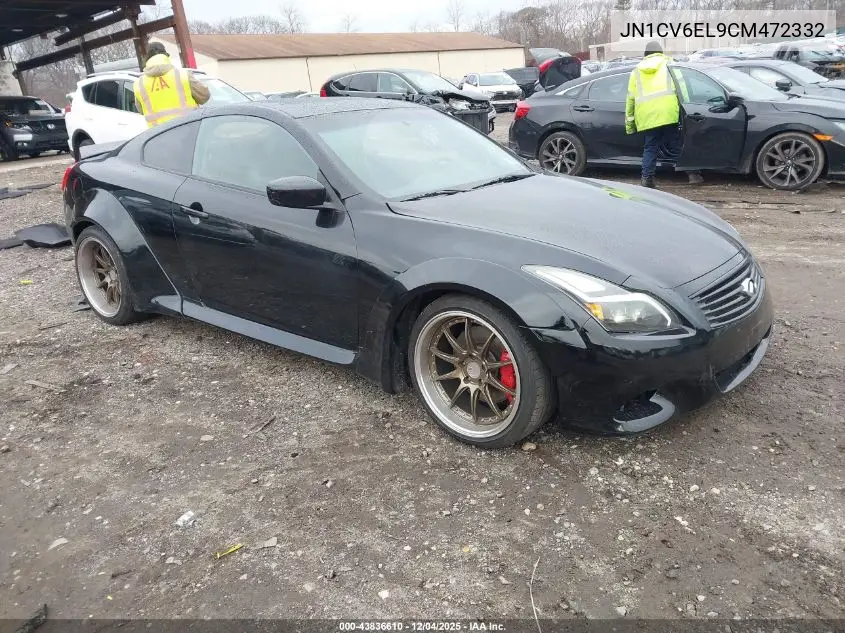JN1CV6EL9CM472332 2012 Infiniti G37X
