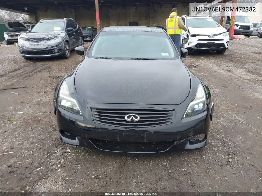 JN1CV6EL9CM472332 2012 Infiniti G37X
