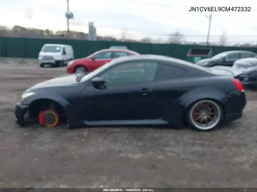 JN1CV6EL9CM472332 2012 Infiniti G37X