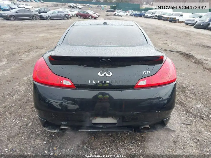 JN1CV6EL9CM472332 2012 Infiniti G37X