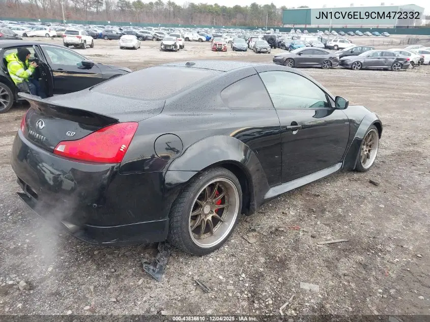 JN1CV6EL9CM472332 2012 Infiniti G37X