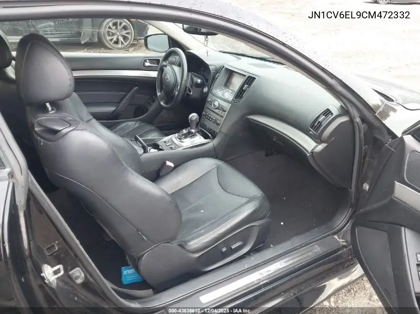 JN1CV6EL9CM472332 2012 Infiniti G37X