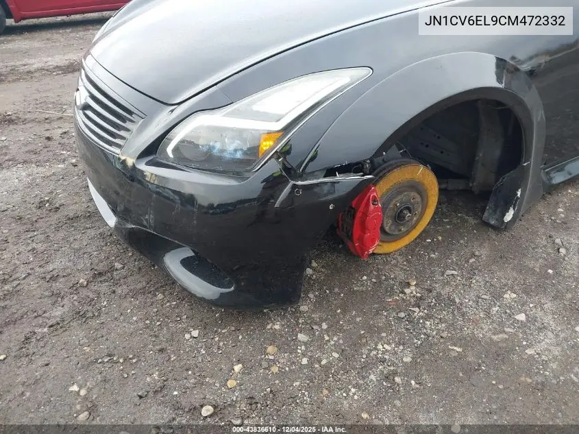 JN1CV6EL9CM472332 2012 Infiniti G37X