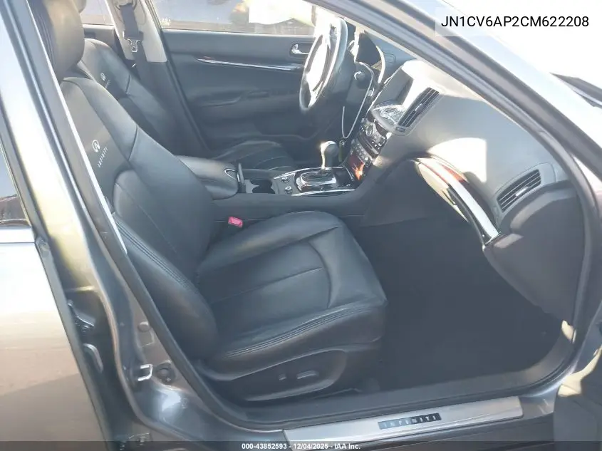 JN1CV6AP2CM622208 2012 Infiniti G37 Journey
