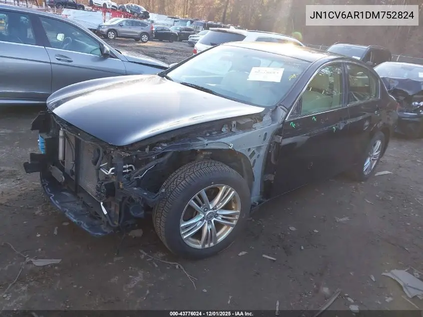 JN1CV6AR1DM752824 2013 Infiniti G37X