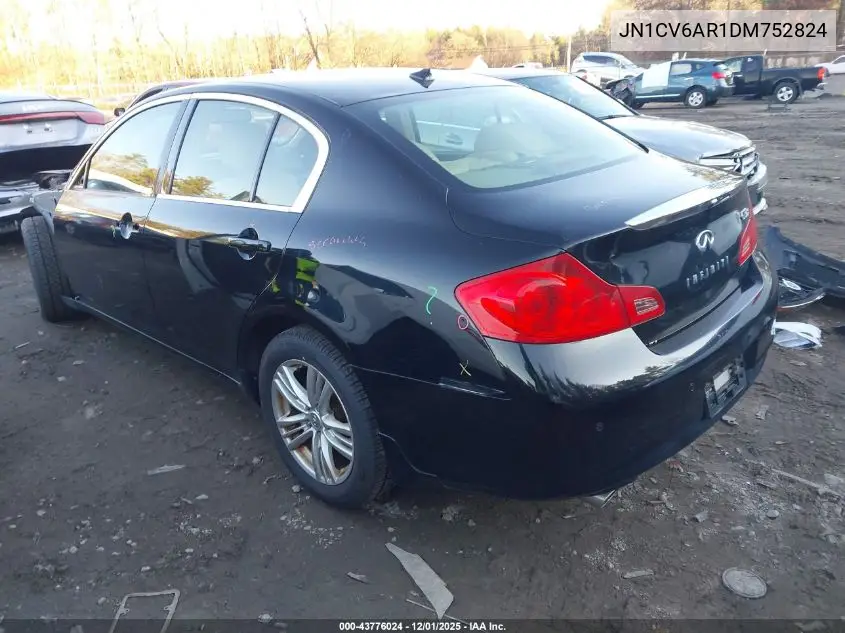JN1CV6AR1DM752824 2013 Infiniti G37X