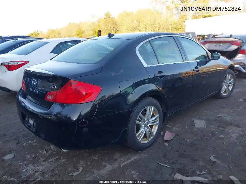 JN1CV6AR1DM752824 2013 Infiniti G37X