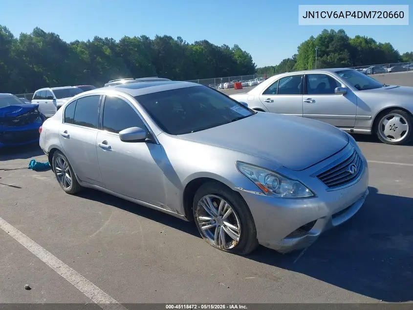 JN1CV6AP4DM720660 2013 Infiniti G37 Journey