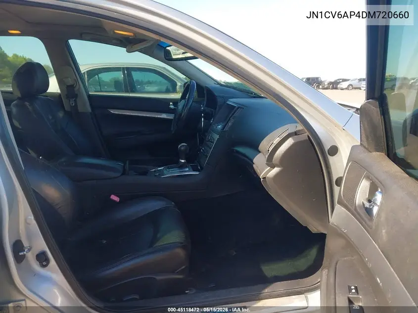 JN1CV6AP4DM720660 2013 Infiniti G37 Journey