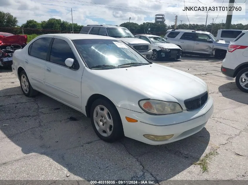 JNKCA31A31T012760 2001 Infiniti I30 Luxury