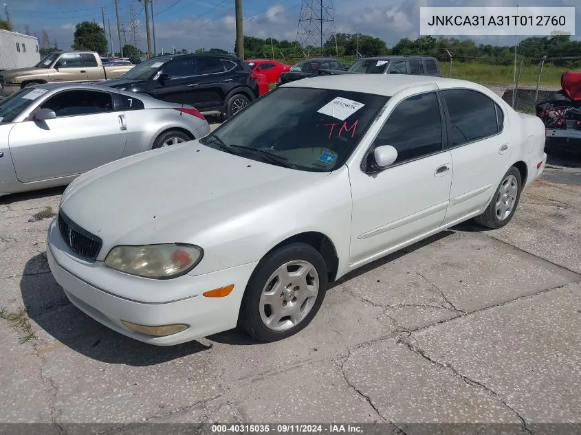 JNKCA31A31T012760 2001 Infiniti I30 Luxury