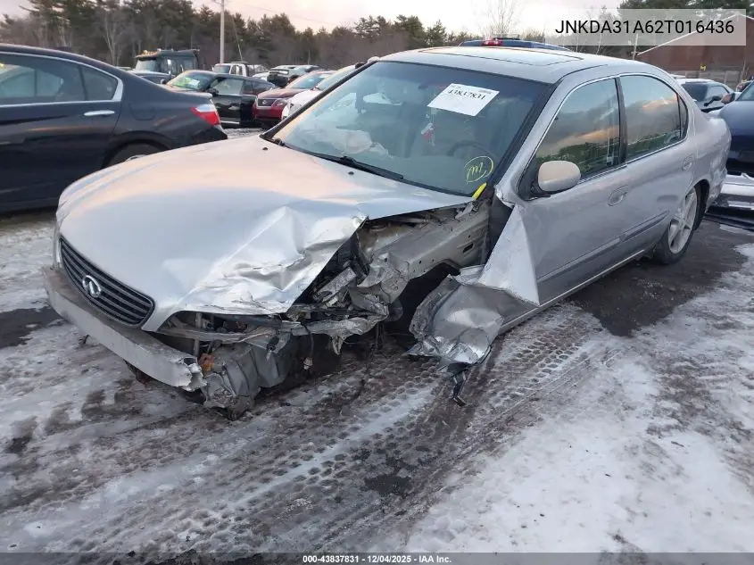 JNKDA31A62T016436 2002 Infiniti I35 Luxury