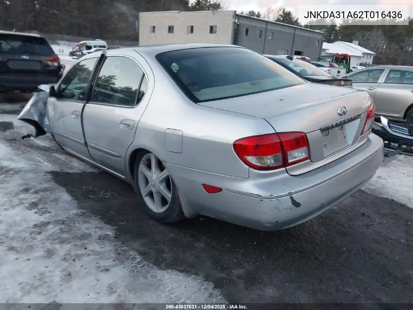 JNKDA31A62T016436 2002 Infiniti I35 Luxury