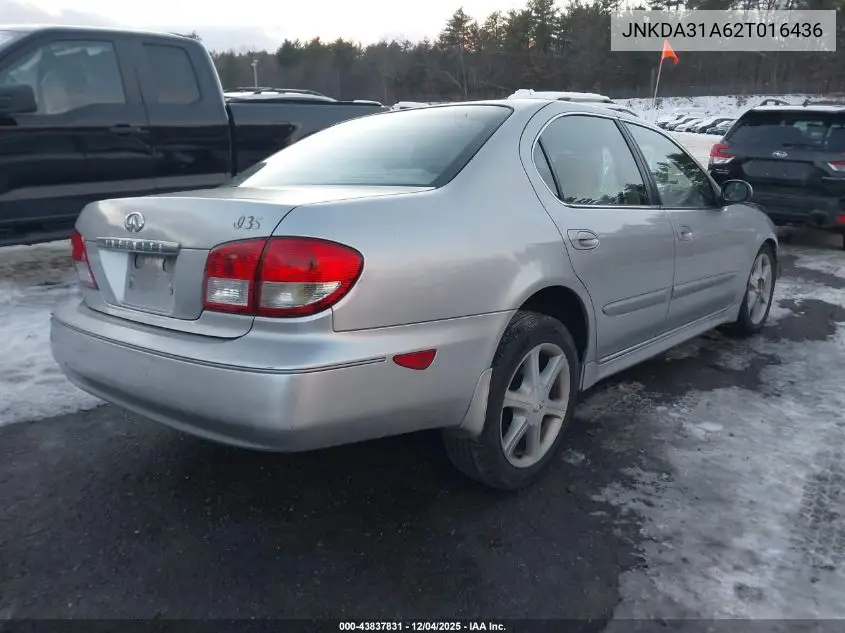 JNKDA31A62T016436 2002 Infiniti I35 Luxury