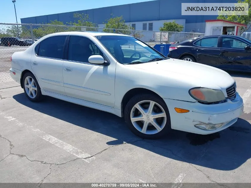 JNKDA31A74T203820 2004 Infiniti I35 Luxury