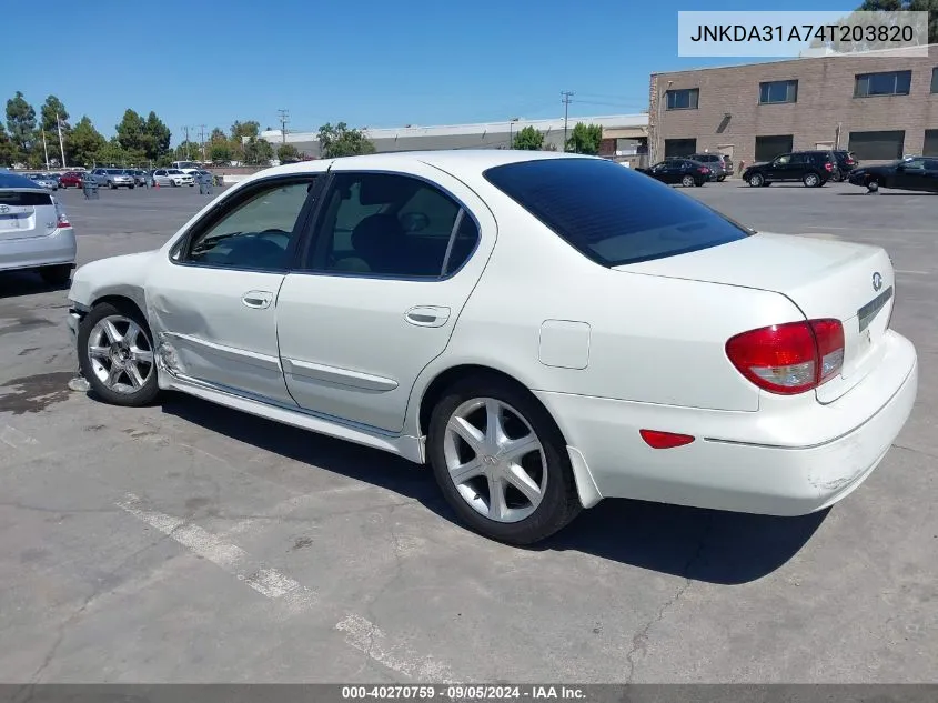 JNKDA31A74T203820 2004 Infiniti I35 Luxury