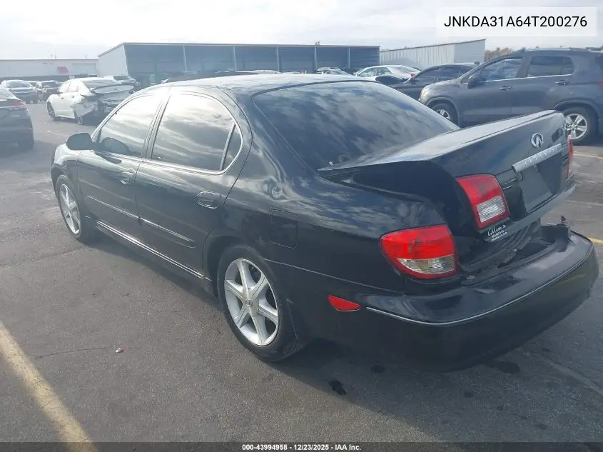 2004 Infiniti I35 Luxury VIN: JNKDA31A64T200276 Lot: 43994958